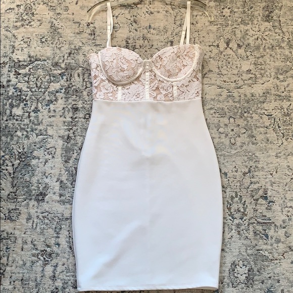 Revamped Dresses & Skirts - Revamped lace dress size L